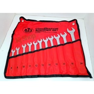 ATS 8mm - 24mm Ring Spanner Set