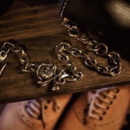 【Knockout】QS Leather韓國手工 黃銅 褲鏈 腰鍊 美式復古