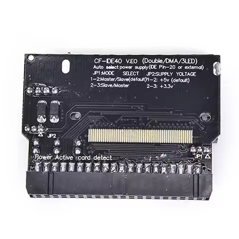 Compact Flash CF To IDE Converter, Bootable 40 Pin IDE 3.5 Female Adapter Card