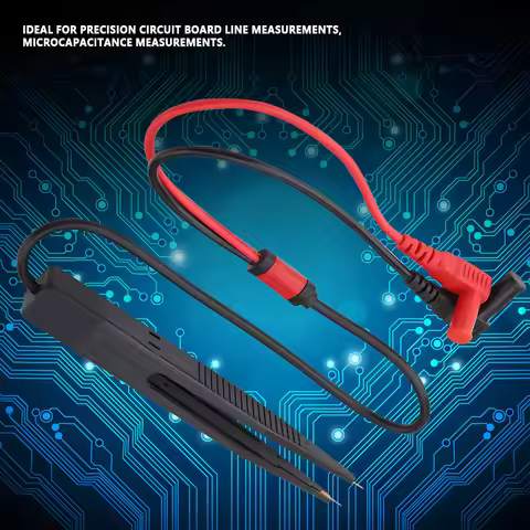 Multimeter SMD Pen Multimeter Clip Capacitor Clip Portable SMD Chip Test Clip Meter for Multimeter R