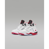 Ready Stock Air Jordan 5 Retro 'Fire Red Black Tongue' Preschool (PS) HQ7979-101