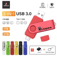 Kingston 3in1 Flash Drive 1TB 2TB USB 2.0 OTG
