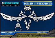 Honda XRM 125 Fi Decals Sticker