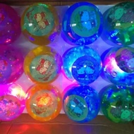 bola bekel nyala / bola yoyo nyala / mainan anak perempuan