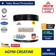 Agym Nutrition CREATINE Monohydrate - 300g PURE Unflavoured 60 servings