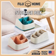 🏠READY STOCK🏠 Multipurpose Storage Box TV remote control Holder Office MakeUp Desk Organizer Kotak S