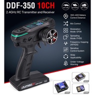 DUMBORC DDF-350 Transmitter with Receiver With Battery 2.4G 10CH Digital Radio Remote Controller