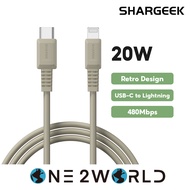 Shargeek SL109 Retro MFI USB-C to Lightning  Cable 1.2m