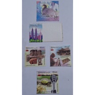 Postage Stamp Setem Pos - 30c 60c 80c 30sen 60sen 80sen 30cents 60cents 80cents