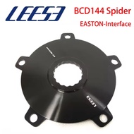 LEESE Chainring Adapter Spider Converter for EASTON-Interface Direct Mount To BCD144 5Holes Fixed Ge