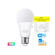 Smart WiFi Zigbee LED Light Bulb Dimmable E27 E14 GU10 RGBCW 3000-6000K LED Candle Lamp For Ewelink