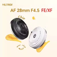 VILTROX AF 28mm F4.5 Pancake Lens Autofocus Full Frame Lens Retro Ultra-thin 60g For FUJI XF Mount