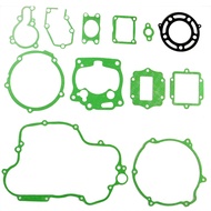 Engine Crankcase Clutch Cover Cylinder Gasket Kits Set For Kawasaki KX125 125cc 2001-2002