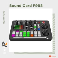 NOIR Sound Card F998 Live Professional Broadcast Karaoke