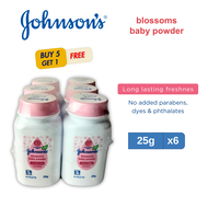 KZLA Buy 5 Get 1 Free Johnson's Blossoms Baby Powder Long Lasting Freshness 25g x6