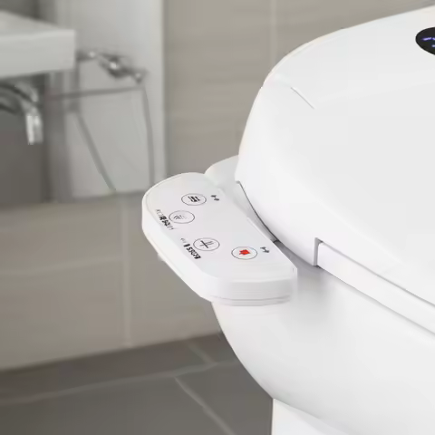 Electric Bidet Toilet Seat Automatic Cleaning Heated Bidet Toilet Seat Waterproof Sterilization