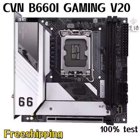 For Colorful CVN B660I GAMING V20 Motherboard 64GB PCI-E5.0 HDMI DP LGA 1700 DDR4 Mini-ITX B660 Main
