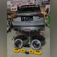 PROTON X50 X70 brake system 4 pot 6 pot e brake BREMBO