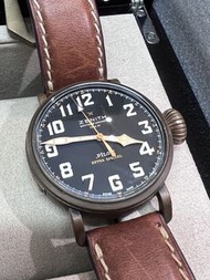 使用品 注目👁️二手⭕️中古⭕️ 睇啱先買 佐敦門市 Zenith Pilot Type 20 Extra Special Bronze Limited Edition 青銅腕錶