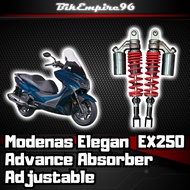 Modenas Elegan EX250 Advance Absorber Shocks Absorbers Double Adjustable Rebound Compress NottyBoy