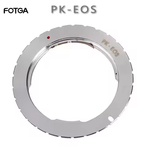 FOTGA PK-EF/EFS Lens Mount Adapter Ring for Pentax PK Lens to Fit For Canon EOS 70D 77D 80D 700D 750