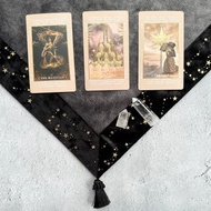 由日本占卜師　純手工製作的　塔羅牌桌布　Made in JAPAN