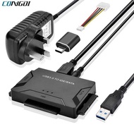 USB 3.0 to Hard Disk Converter for 3.5 2.5 inch HDD/SSD CD DVD ROM CD-RW 3 in 1 IDE SATA Cable Adapt
