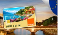 EUROPE SIM CARD 8GB - ORANGE