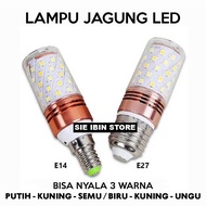 CAHAYA Corn LED Lamp 3in1 3 Color Light E27 E14 12W 12 Watt