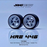 Jv Wheels Diecast Rubber Tire model JV-06 HRE 446