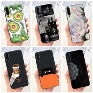 Case For Samsung A90 5G Cute Fashion Aesthetic Cartoon Panda Black Slim Back Cover For Samsung Galax