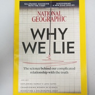 used book #23 national geographic why we lie June 2017