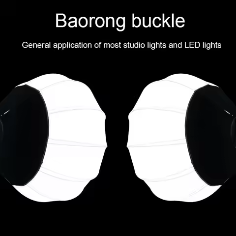 Bowens Mount Softbox Ball Sphere Diffuser for Studio Flash Monolight Continuous Lighting Photo Video