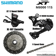 Shimano XT M8000 1 X 11 Speed Shifter + Derailleur + 46T Cassette + HG601 Chain 11s Groupset