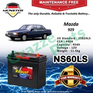 Münster Robust MF CMF NS60LS | 55B24LS (45AH) Car Battery Bateri Kereta for Mazda 929