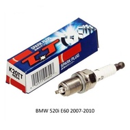 Set of 4 Spark Plugs for BMW 520i E60 2007-2010 from Denso, code K20TT - 2 needle tips