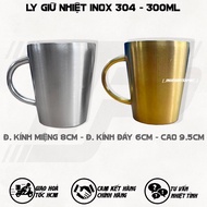 304 Stainless Steel Insulated Cup - Insulated Cup with Stainless Steel Handle