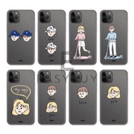 🇰🇷9C9C Girl&Boy Sweet Couples Clear Case 情侶男女 情侶手機透明套（適用於 多款手機 型號 歡迎查詢 ）iPhone13 iPhone12 iPhone11 i