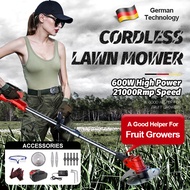 Cordless Lawn Mower Electric Grass Cutter Rechargeable with Lithium Battery Lawn Mower Household Lawn Mower