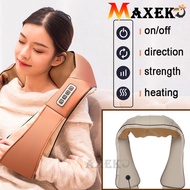 MAXEKO 🕊 4D Multifunctional Back &amp; Neck Shoulder Massager with Infrared Heating