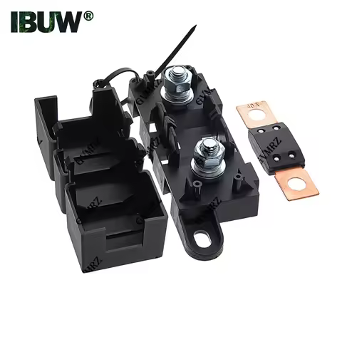1PCS 30A 60A 80A ANM-H3 100A 125A 32V MEGA Auto Fuse Holder/ANM Bolt-on blade fuse holder Flat Type 