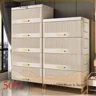 60Cm 75Cm 50Cm White Drawer Cabinet Organizer Furniture / Plastic Storage Box /