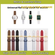 APPLY TO PIAGET CITIZEN ARMANI SEAGULL CHOPARD LADIES SILK GENUINE LEATHER WATCH STRAP 14MM 16MM