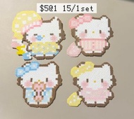 Hello Kitty 拼豆成品