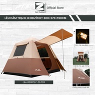 Lều cắm trại tự bung Lều dã ngoại chống mưa nước tuyệt đối chống tia UV - Lều camping cao cấp dành c
