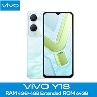 Vivo Y28/Y18/Y03 8/256GB 8/128GB 6/128GB Baterai 6000mAh Gratis Ongkir Garansi Resmi 100% Original