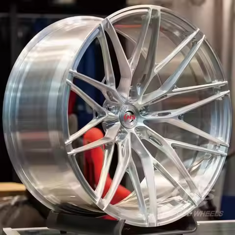Custom 1-Piece Multi-spokes Brushed Forged Passenger Car Wheels Rims 5x120 5x114.3 5x112 Rim 18 19 2