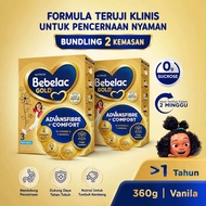 [360g x 2] Bebelac Gold 3 Vanila Madu | Susu Bebelac Gold 1-3 tahun untuk tumbuh kembang anak