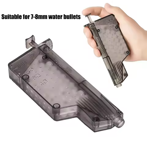 1pc Paintball Quick Loader Quick Loading And Reloading Artifact Soft Bullet Accessories Loader Plast