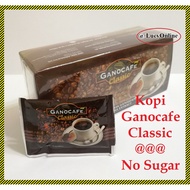 GANO EXCEL Ganocafe Classic Coffee with Ganodea Lucidum Extract Healthy Black Coffee - 30 Sachet  box (Ready Stock)